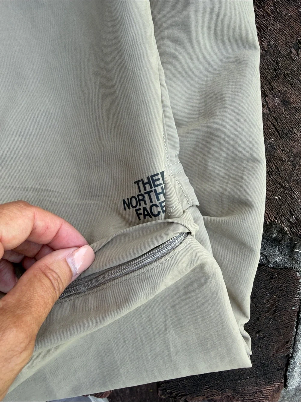 The North Face Men's Tan Convertible Pants Size XXL - Long